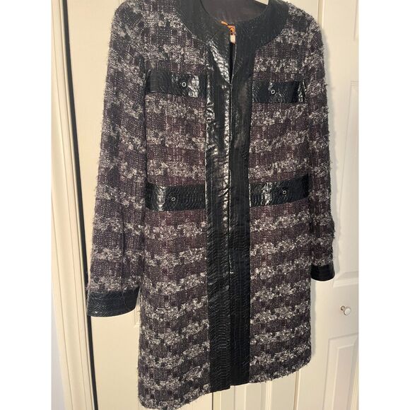 Tory Burch Marisol Coat Petite - Picture 11 of 14